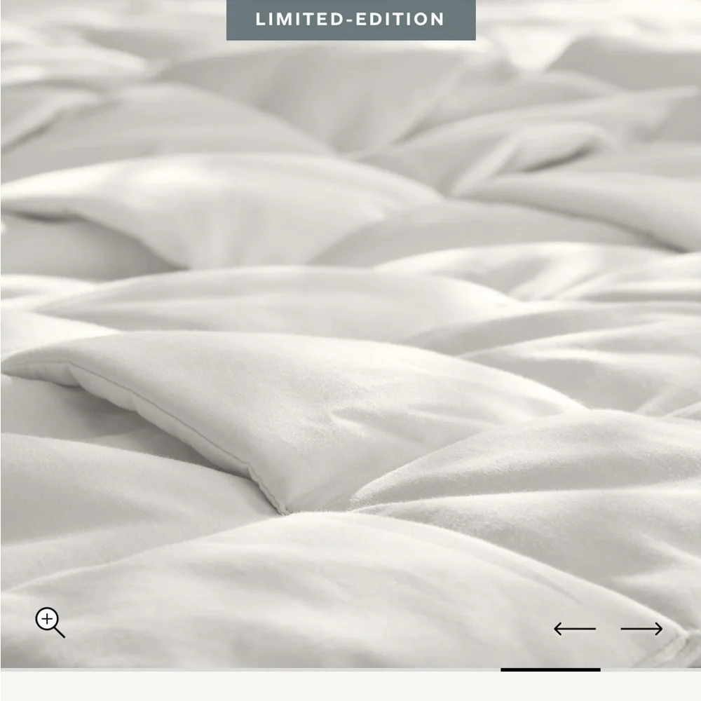 NWT Boll & Branch The Woven Icon Organic Cotton
